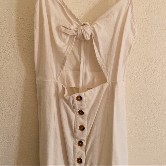 Linen Mini Dress - Picture 2 of 4